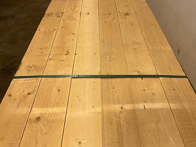 Vuren plank ruw 270x17,5x2,2 cm (145x) - afbeelding 3 van  7