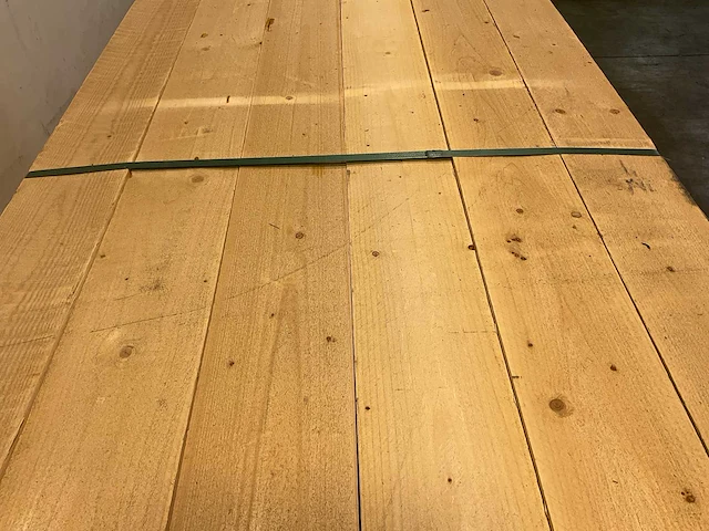 Vuren plank ruw 270x17,5x2,2 cm (145x) - afbeelding 4 van  7