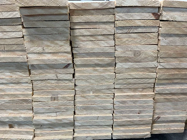 Vuren plank ruw 270x17,5x2,2 cm (145x) - afbeelding 6 van  7