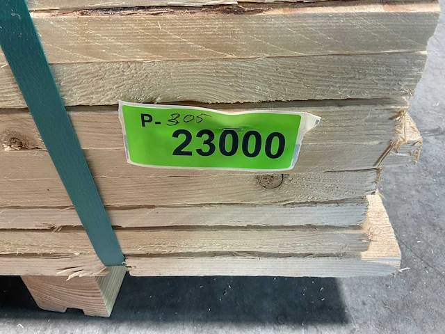 Vuren plank ruw 270x17,5x2,2 cm (145x) - afbeelding 7 van  7