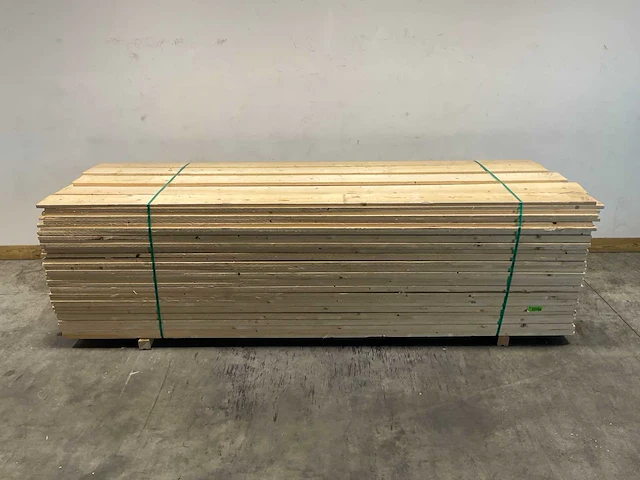 Vuren plank ruw 330x17,5x2,2 cm (100x) - afbeelding 2 van  7