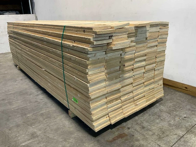 Vuren plank ruw 330x17,5x2,2 cm (100x) - afbeelding 5 van  7