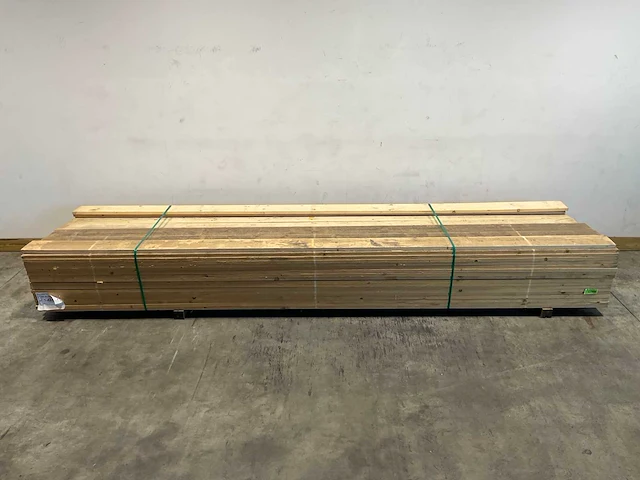 Vuren plank ruw 420x17,5x2,5 cm (50x) - afbeelding 2 van  7
