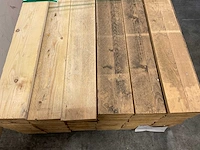 Vuren plank ruw 420x17,5x2,5 cm (50x) - afbeelding 4 van  7
