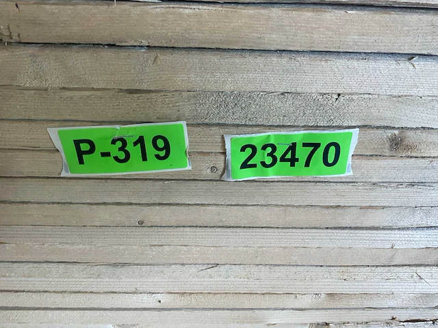 Vuren plank ruw 450x12,5x2 cm (100x) - afbeelding 7 van  7