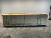 Vuren plank ruw 450x12,5x2 cm (100x) - afbeelding 2 van  7