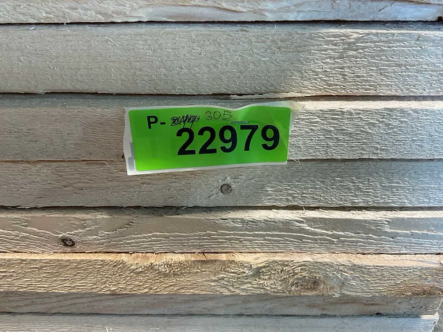 Vuren plank ruw 450x15x3,2 cm (50x) - afbeelding 7 van  7