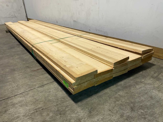 Vuren plank ruw 450x20x3,2 cm (17x) - afbeelding 4 van  7
