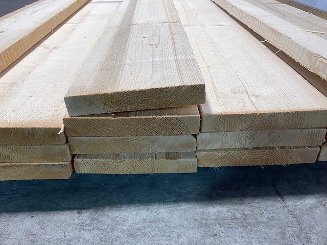 Vuren plank ruw 450x20x3,2 cm (17x) - afbeelding 6 van  7