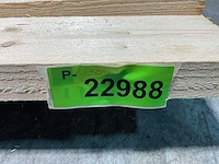 Vuren plank ruw 540x12,5x3,2 cm (8x) - afbeelding 7 van  7