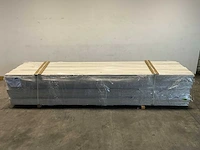Vuren plank wit met mes- en groef 390x12,5x2,2 cm (53x) - afbeelding 2 van  8