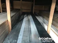Vuren plank zwart thermisch behandeld - afbeelding 2 van  2