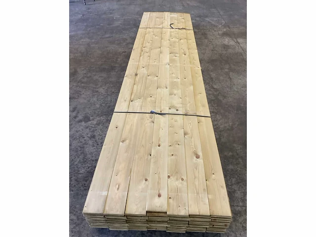 Vuren planken 18x145 mm geschaafd geïmpregneerd (80) - afbeelding 5 van  5