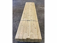 Vuren planken 18x145 mm geschaafd geïmpregneerd (80) - afbeelding 5 van  5