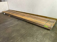 Vuren planken en rabatdelen (32x)
