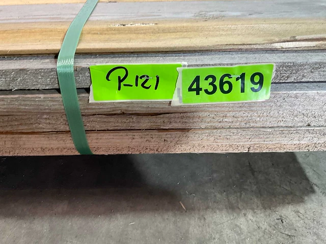 Vuren planken en rabatdelen (32x) - afbeelding 5 van  5