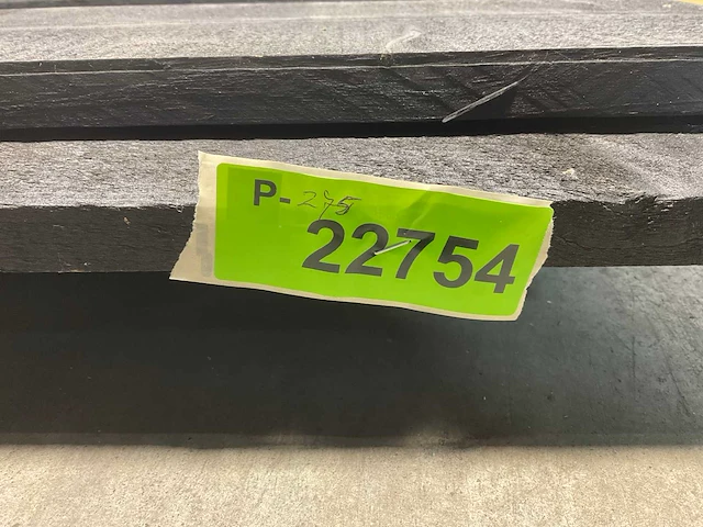 Vuren potdekselplank zwart 480x20x2,2 cm (9x) - afbeelding 8 van  8
