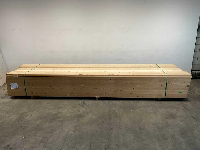 Vuren premium balk gelamineerd 500x28,5x4 cm (20x) - afbeelding 1 van  9