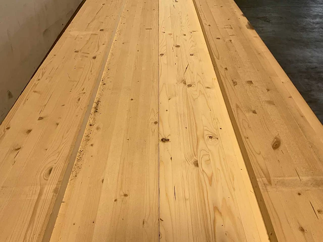 Vuren premium balk gelamineerd 500x28,5x4 cm (20x) - afbeelding 3 van  9