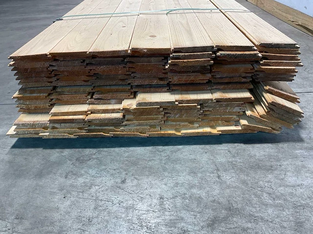 Vuren rabatdeel 480x14,5x1,8 cm (102x) - afbeelding 6 van  7