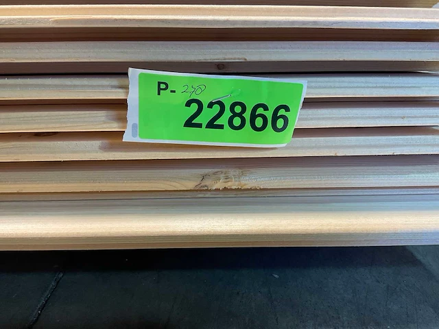 Vuren rabatdeel 480x14,5x1,8 cm (102x) - afbeelding 7 van  7