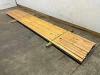 Vuren regel 450x7x4 cm (10x) - afbeelding 1 van  7
