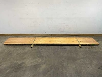 Vuren regel 450x7x4 cm (10x) - afbeelding 2 van  7