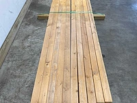 Vuren regel 450x7x4 cm (10x) - afbeelding 4 van  7