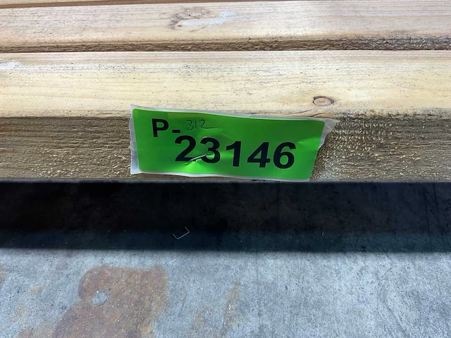 Vuren regel 450x7x4 cm (10x) - afbeelding 6 van  7