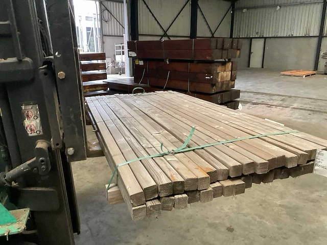 Vuren regel geïmpregneerd 180x4,5x4,5 cm - afbeelding 6 van  6