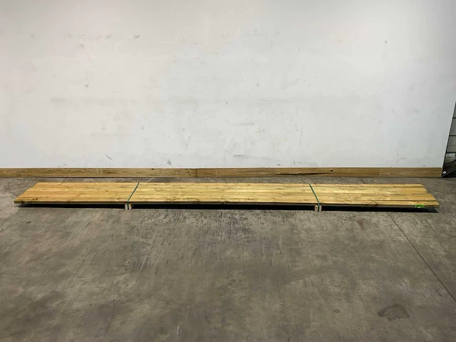 Vuren regel geschaafd 480x8,9x3,8 cm (6x) - afbeelding 2 van  7