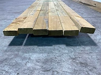 Vuren regel geschaafd 480x8,9x3,8 cm (6x) - afbeelding 6 van  7