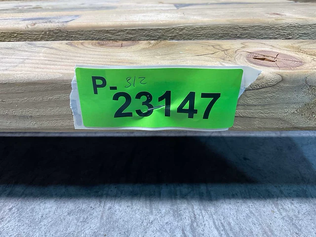 Vuren regel geschaafd 480x8,9x3,8 cm (6x) - afbeelding 7 van  7