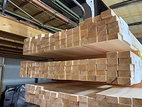 Vuren regels 4200x58x32mm (144x) - afbeelding 3 van  3