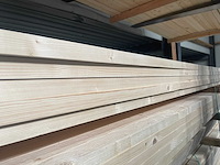 Vuren regels 4200x58x32mm (210x) - afbeelding 2 van  3