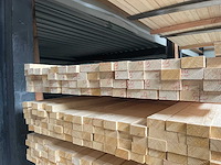 Vuren regels 4200x58x32mm (210x) - afbeelding 3 van  3