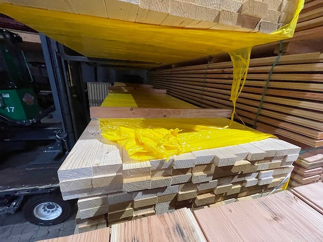 Vuren regels 4200x89x38mm (231x) - afbeelding 1 van  4