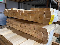 Vuren regels 4800x58x32mm (72x) - afbeelding 3 van  3