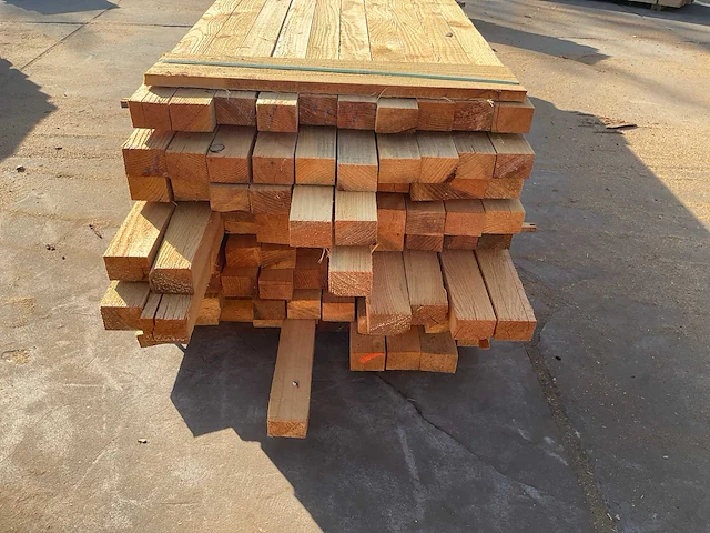 Vuren regels 50x70 mm (90x) - afbeelding 4 van  5