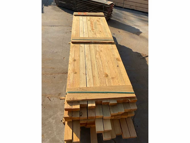 Vuren regels 50x70 mm (90x) - afbeelding 5 van  5