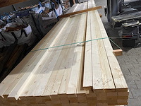 Vuren regels 5400x58x32mm (72x) - afbeelding 1 van  3