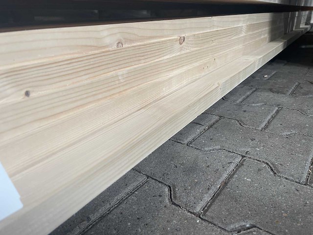 Vuren regels 5400x58x32mm (72x) - afbeelding 2 van  3