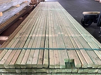 Vuren regels groen geïmpregneerd 5100x50x47mm (400x) - afbeelding 1 van  3