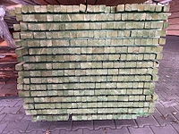 Vuren regels groen geïmpregneerd 5100x50x47mm (400x) - afbeelding 3 van  3