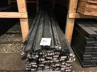Vuren rhombus zwart gespoten (80x) - afbeelding 2 van  4