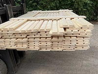 Vuren rhombusprofiel 180x13x2,8 cm (75x) - afbeelding 3 van  4