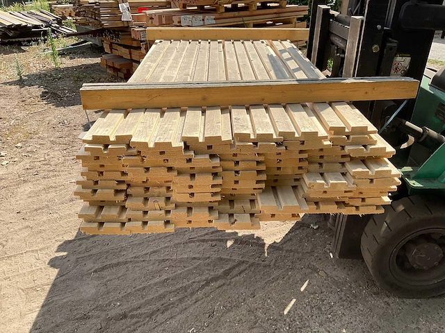 Vuren rhombusprofiel 200x13x2,8 cm (60x) - afbeelding 2 van  4
