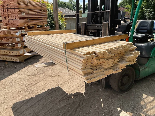 Vuren rhombusprofiel 200x13x2,8 cm (60x) - afbeelding 3 van  4