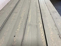 Vuren rhombusprofielplank triple 300x14,5x2,2 cm (75x) - afbeelding 2 van  7