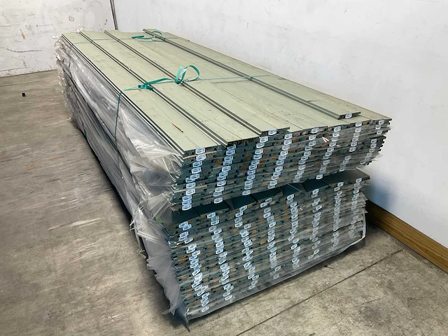 Vuren rhombusprofielplank triple 300x14,5x2,2 cm (75x) - afbeelding 5 van  7